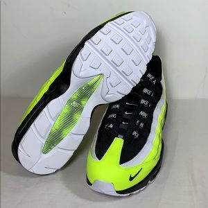 Nike Air Max 95 Premium Volt Glow Black Sz. 13